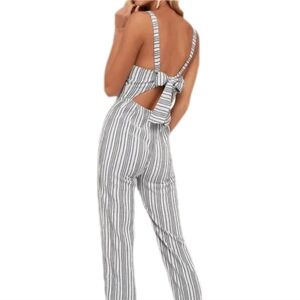 🆕 Amuse Society Striped Jumpsuit XS